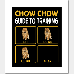 Chow Chow Guide To Training Dog Obedience Posters and Art